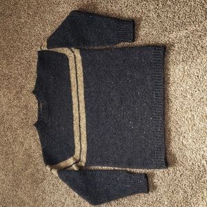 Abercrombie & Finch Shetland 100% Wool Sweater Men's Small